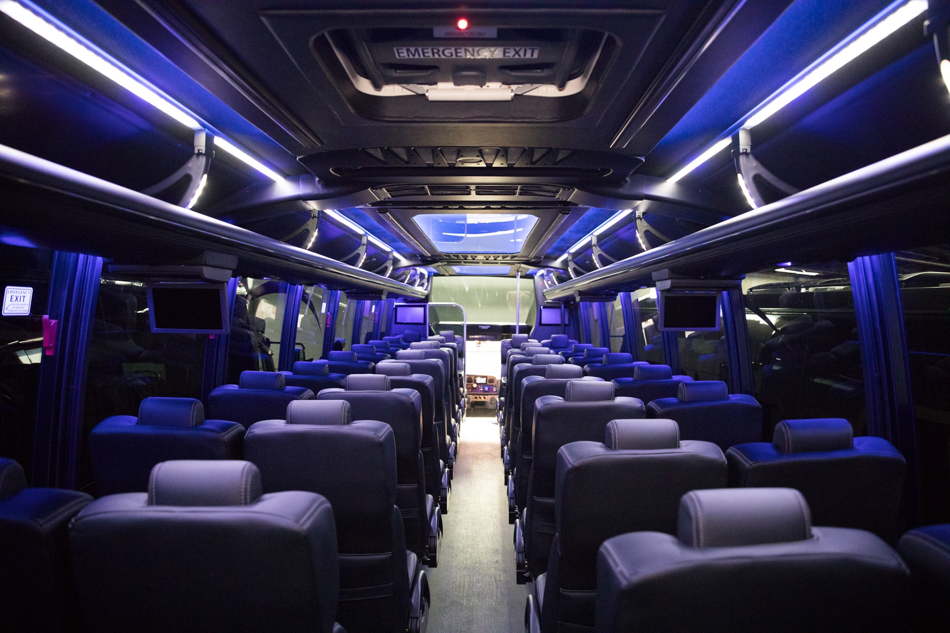 Luxury Coach Bus Interior