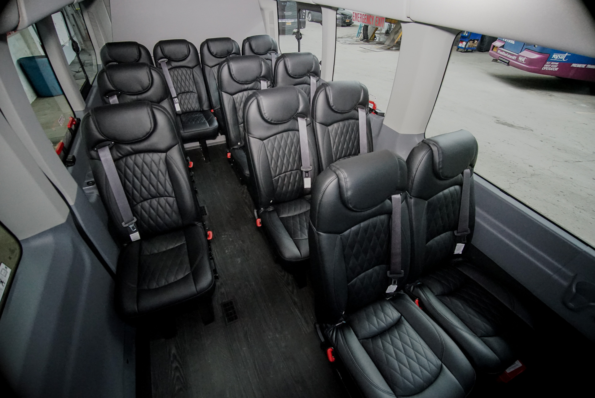 Executive Transit Van Interior Seating