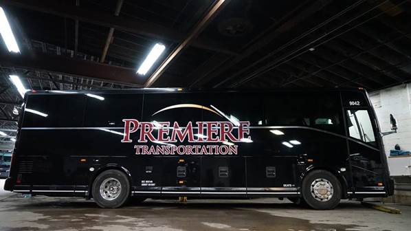 Luxury Coach Bus Exterior