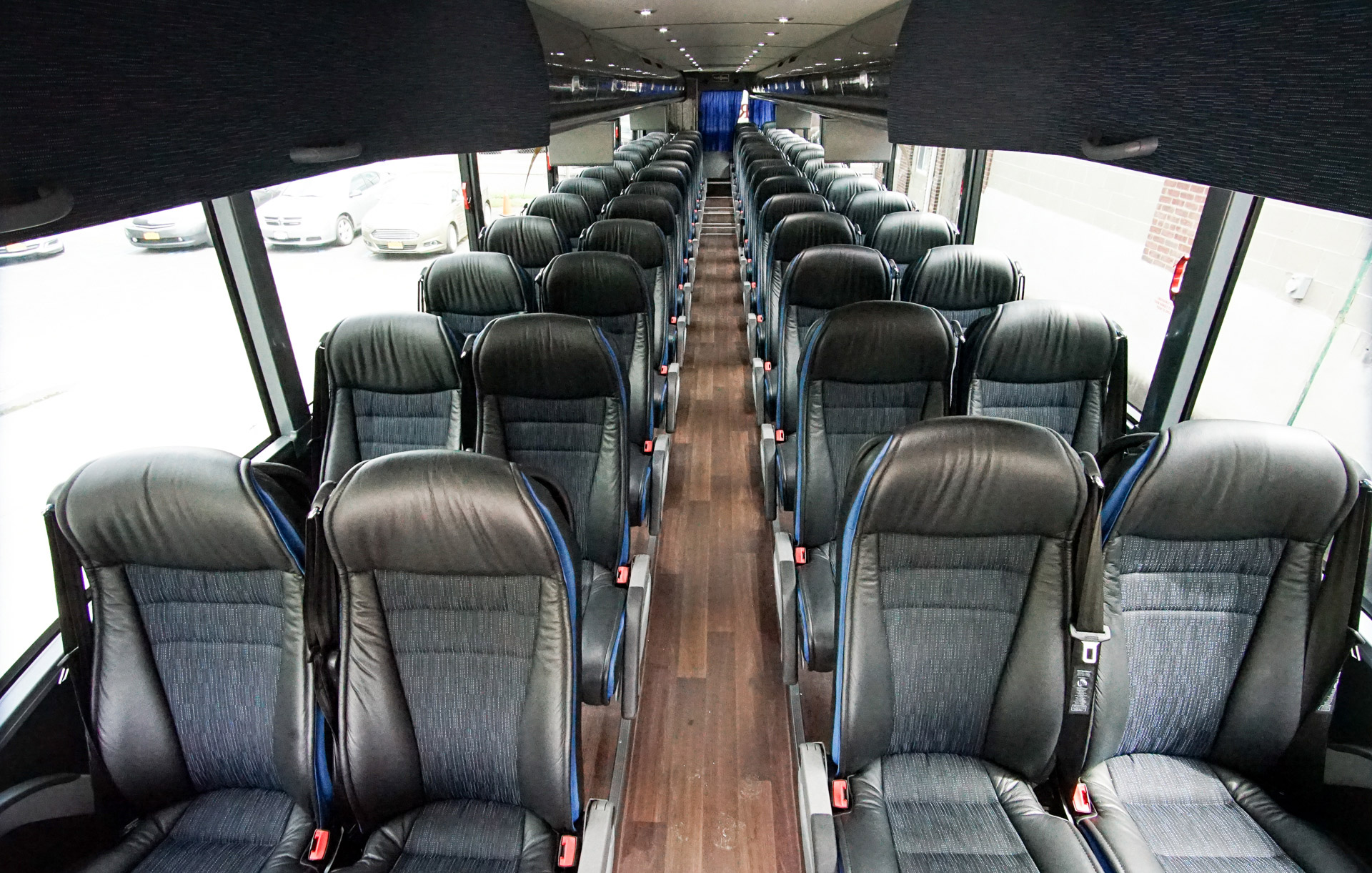 Charter Coach Bus Interior Albany NY
